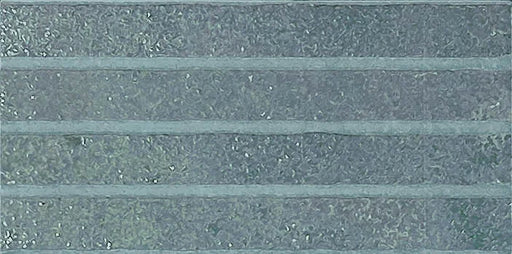 Dettaglio piastrella con colori pastello, collezione Coccio di Keradom formato kitkat colore Cielo 12.5x25