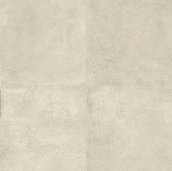 Dettaglio piastrelle in gres effetto cotto moderno, collezione Coccio di Keradom, formato 60x60, colore Sabbia