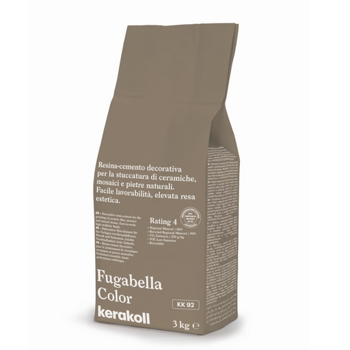 sacchetto di stucco resina-cemento kerakoll kk 92 marrone