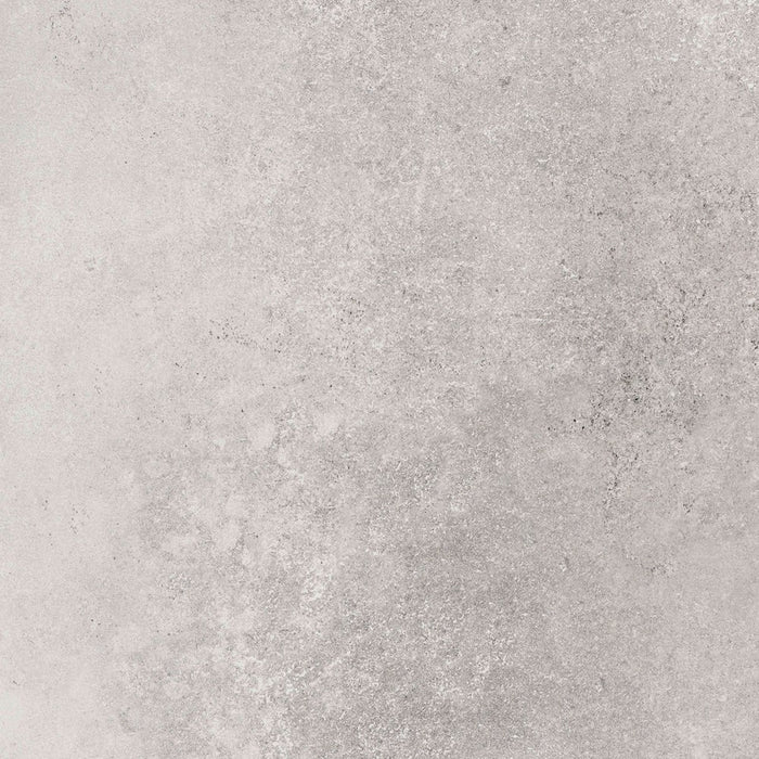 Dettaglio Piastrella in gres porcellanato effetto Cemento antiscivolo per esterno serie Materia di Herberia Ceramica, Grigio R11 60x60 1