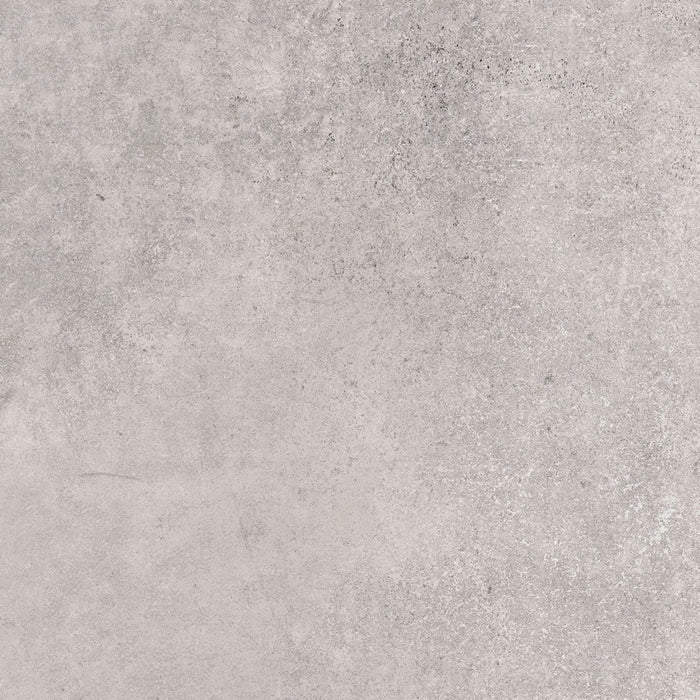 Dettaglio Piastrella in gres porcellanato effetto Cemento antiscivolo per esterno serie Materia di Herberia Ceramica, Grigio R11 60x60  4