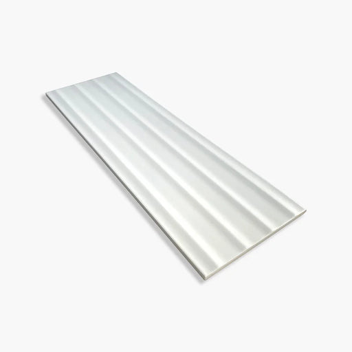 Mattonelle scontate stock fine serie, 25x75 bianco a rilievo rivestimento