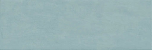 Piastrella per rivestimenti in bicottura pasta bianca effetto tinta unita della collezione Medley di Savoia Italia, formato 25x75 colore Blue