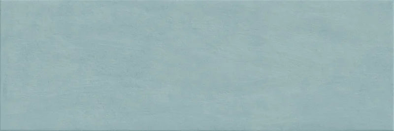 Piastrella per rivestimenti in bicottura pasta bianca effetto tinta unita della collezione Medley di Savoia Italia, formato 25x75 colore Blue