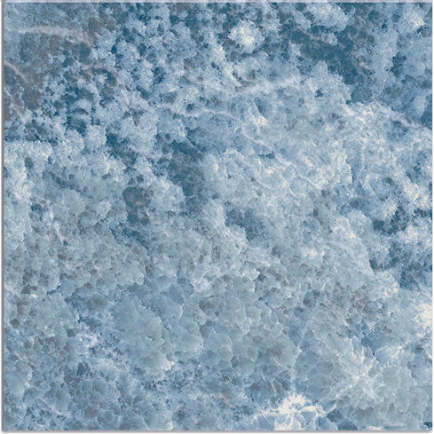 Dettaglio piastrella per pavimento e rivestimento in gres porcellanato effetto pietra spaziale. Collezione Swimming Planet di Ceramica Valsecchia, formato 15x15, Moon Sky