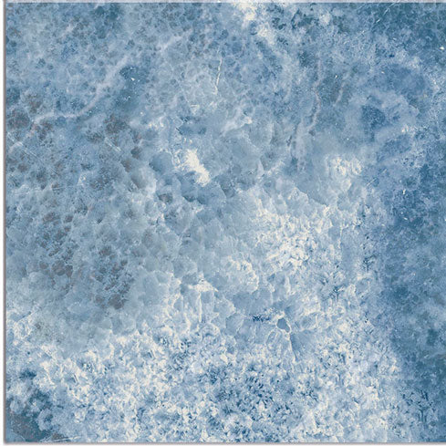 Dettaglio piastrella per pavimento e rivestimento in gres porcellanato effetto pietra spaziale. Collezione Swimming Planet di Ceramica Valsecchia, formato 15x15, Moon Sky