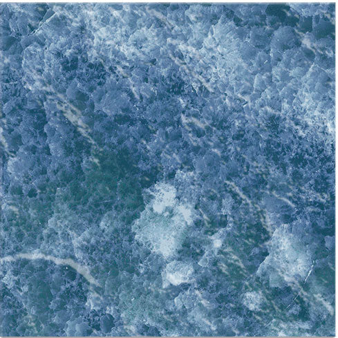 Dettaglio piastrella per pavimento e rivestimento in gres porcellanato effetto pietra spaziale. Collezione Swimming Planet di Ceramica Valsecchia, formato 15x15, Neptune Blue