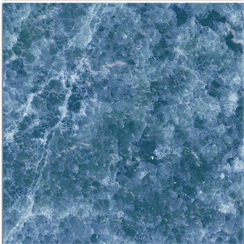 Dettaglio piastrella per pavimento e rivestimento in gres porcellanato effetto pietra spaziale. Collezione Swimming Planet di Ceramica Valsecchia, formato 15x15, Neptune Blue