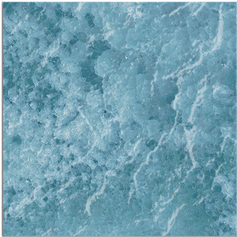 Dettaglio piastrella per pavimento e rivestimento in gres porcellanato effetto pietra spaziale. Collezione Swimming Planet di Ceramica Valsecchia, formato 15x15, Neptune Sky