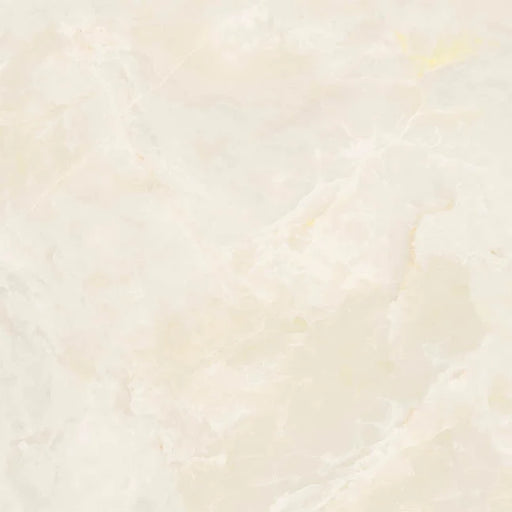 Dettaglio piastrella in gres porcellanato effetto onice lucido 120x120 cm della collezione Onici di Casalgrande Padana, colore Avorio