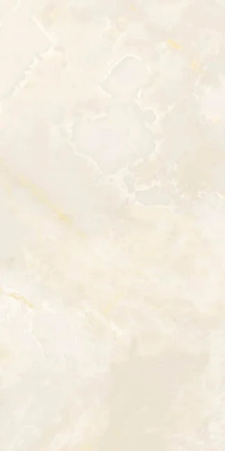 Dettaglio piastrella in gres porcellanato effetto onice lucido 90x180 cm della collezione Onici di Casalgrande Padana, colore Avorio