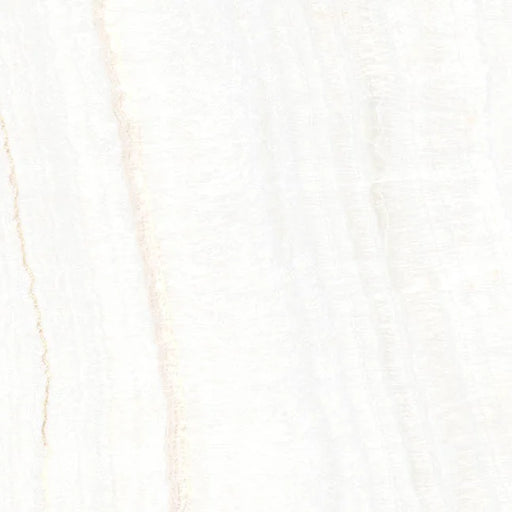 Dettaglio piastrella in gres porcellanato effetto onice opaco 120x120 cm della collezione Onici di Casalgrande Padana, colore Bianco