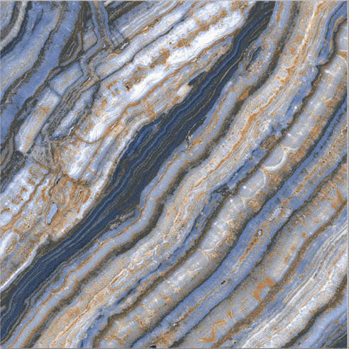 Dettaglio piastrella per pavimento e rivestimento in gres porcellanato effetto pietra spaziale. Collezione Swimming Pool di Ceramica Valsecchia, formato 15x15, Onyx Blue