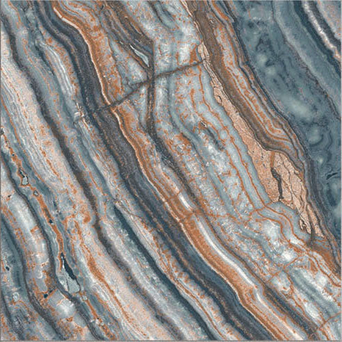 Dettaglio piastrella per pavimento e rivestimento in gres porcellanato effetto pietra spaziale. Collezione Swimming Pool di Ceramica Valsecchia, formato 15x15, Onyx Green