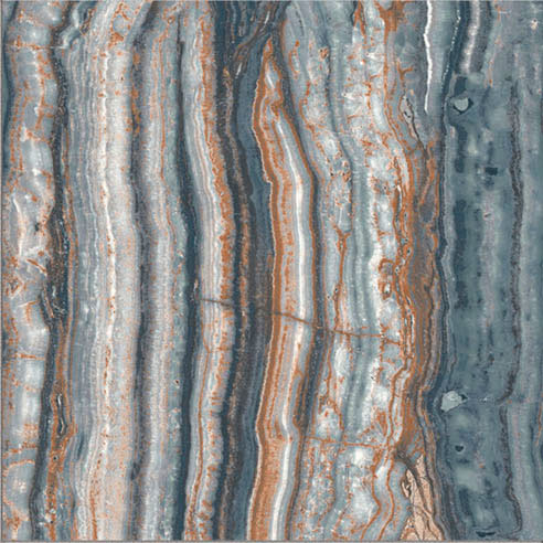 Dettaglio piastrella per pavimento e rivestimento in gres porcellanato effetto pietra spaziale. Collezione Swimming Pool di Ceramica Valsecchia, formato 15x15, Onyx Green