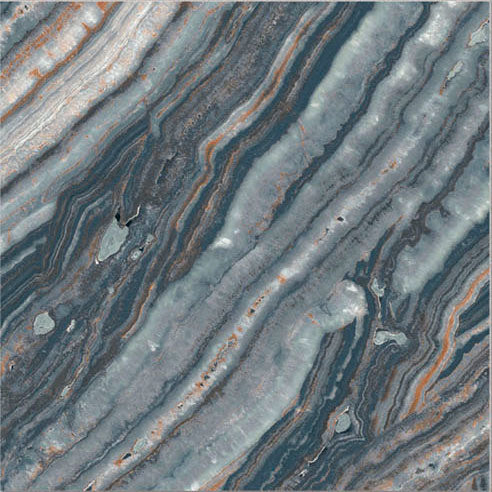 Dettaglio piastrella per pavimento e rivestimento in gres porcellanato effetto pietra spaziale. Collezione Swimming Pool di Ceramica Valsecchia, formato 15x15, Onyx Green