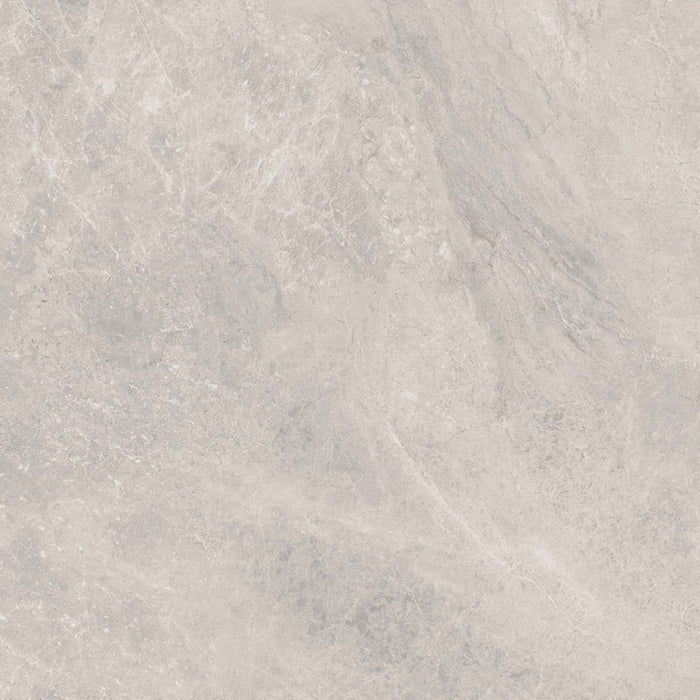 Dettaglio piastrella da pavimento e rivestimento in gres porcellanato effetto pietra naturale della collezione Origini di Gardenia Orchidea, formato 80x80, colore Crux White