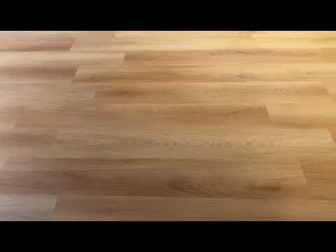 Pavimento SPC effetto legno ad incastro, spessore 5mm, strato protettivo 0.55mm, CoverUpp SPC Avorio.