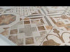 Video dettagliato piastrelle per pavimento e rivestimento effetto cementina decorata, collezione Cementine mix color di ceramica Valsecchia