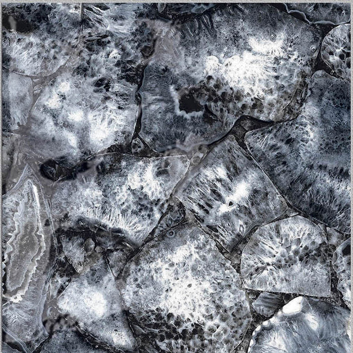 Dettaglio piastrella per pavimento e rivestimento in gres porcellanato effetto fondale marino. Collezione Swimming Sea di Ceramica Valsecchia, formato 15x15, Reef Dark