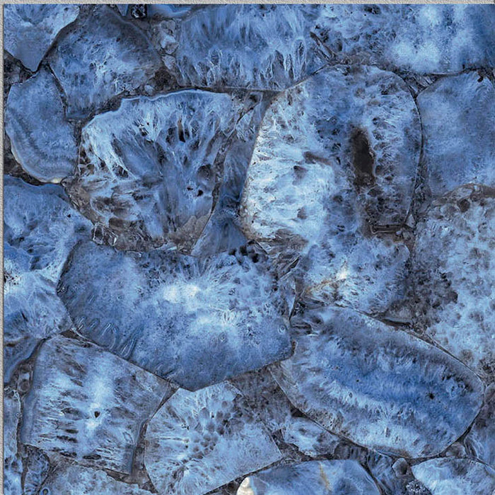 Dettaglio piastrella per pavimento e rivestimento in gres porcellanato effetto fondale marino. Collezione Swimming Sea di Ceramica Valsecchia, formato 15x15, Reef Ocean