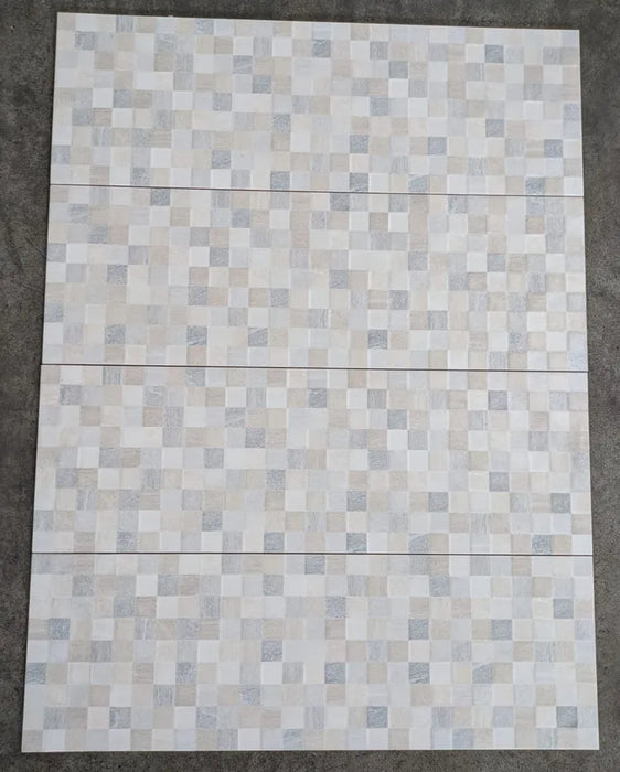 Piastrelle per rivestimento bagno o cucina effetto mosaico di pietra, scontate stock