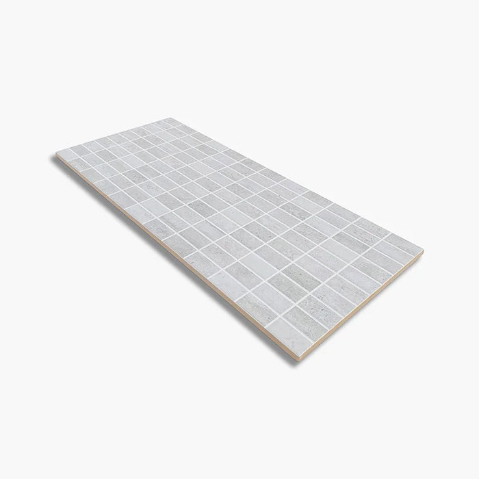 Piastrelle effetto mosaico grigio al miglior prezzo, 25x60 stock fine serie