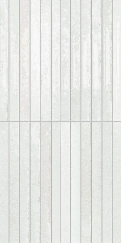 Dettaglio piastrella in gres porcellanato effetto kitkat della collezione Incanto di Self Style by keradom, formato 12.5x25, colore Oyster