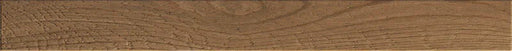 Dettaglio piastrella in gres porcellanato effetto legno della collezione Legnetto38 di Self Style by keradom, formato 3.8x38, colore Nocciola