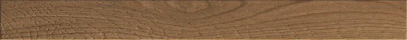 Dettaglio piastrella in gres porcellanato effetto legno della collezione Legnetto38 di Self Style by keradom, formato 3.8x38, colore Nocciola