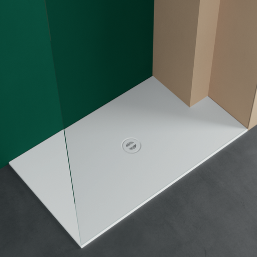 piatto doccia cut in ceramica con spessore di 2 centimetri, tagliabile e sagomabile