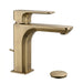 miscelatore per lavabo Minerva con scarico in finitura vecchio ottone opaco