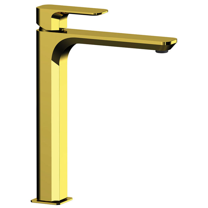 Minerva - Miscelatore per lavabo Alto con scarico click clack