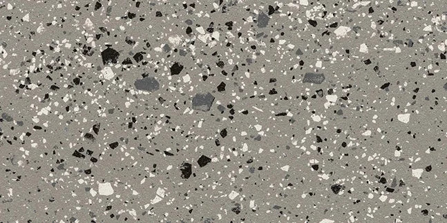 Gres bocciardato R11 Casalgrande Padana Terrazzotech Grigio, effetto marmetta per esterni 30x60.