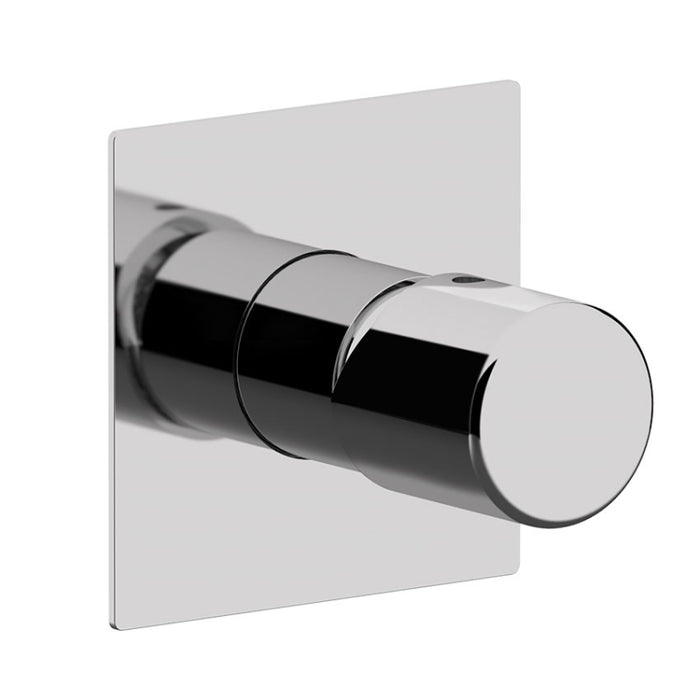 miscelatore trilogy a incasso senza deviatore su piastra quadra