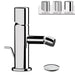 MISCELATORE TRILOGY PER BIDET CON SCARICO DELLA SERIE TRILOGY DI DANIEL RUBINETTERIE