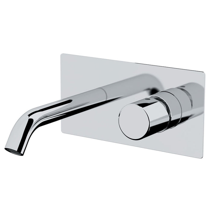 Trilogy - Miscelatore per lavabo a incasso su piastra rettangolare