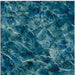 Dettaglio piastrella per pavimento e rivestimento in gres porcellanato effetto pietra spaziale. Collezione Swimming Planet di Ceramica Valsecchia, formato 15x15, Venus blue