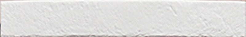 Dettaglio piastrella per pavimento e rivestimento in gres porcellanato effetto mattoncino opaco 4.8x45 cm della collezione Nolita, colore White di Ceramica Rondine