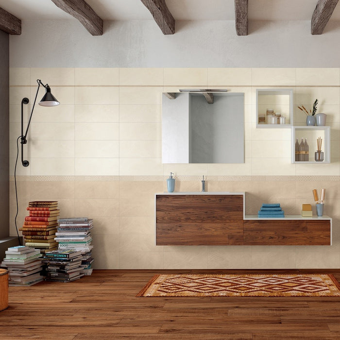 Home Lilly Set da Bagno, Ceramica, Avorio Home Lilly Set da Bagno, Ceramica, Avorio