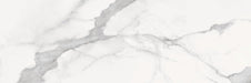 Dettaglio Piastrella da rivestimento in ceramica effetto marmo opaco serie Marble chic di Herberia Ceramica, Colore Statuario formato 25x75