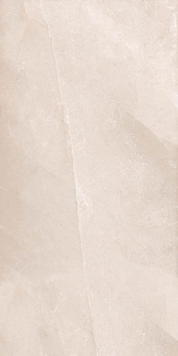 Dettaglio Piastrella da pavimento e rivestimento in gres porcellanato effetto marmo lucido serie Marmi pregiati di Herberia Ceramiche, colore Pulpis Taupe formato 60x120 6