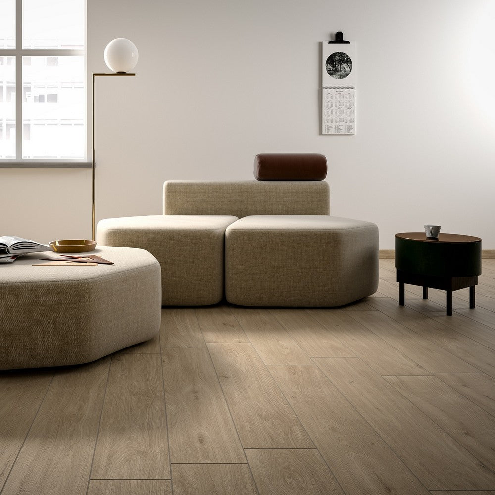 Idea Ceramica Oak Blonde Gres Effetto Legno Rettificato — MatericaSHOP