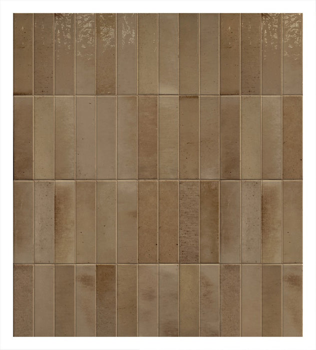 Keradom Home Brick Curry Grès cérame émaillé brillant — MatericaSHOP