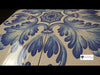 Video Pavimento in stile maiolica vietrese, decoro maronti 22x22