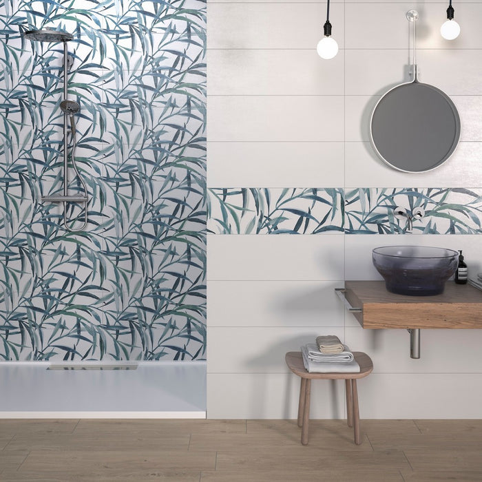 Rivestimento effetto jungla, piastrelle naif di idea ceramica