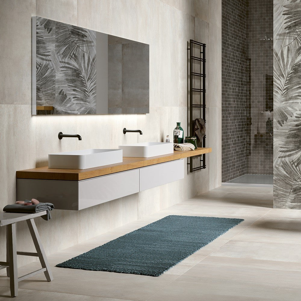 Herberia Ceramica Oxid Grey 60x120 - Gres Effetto Metallo